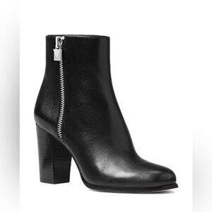 Michael Kors Margaret Leather Booties